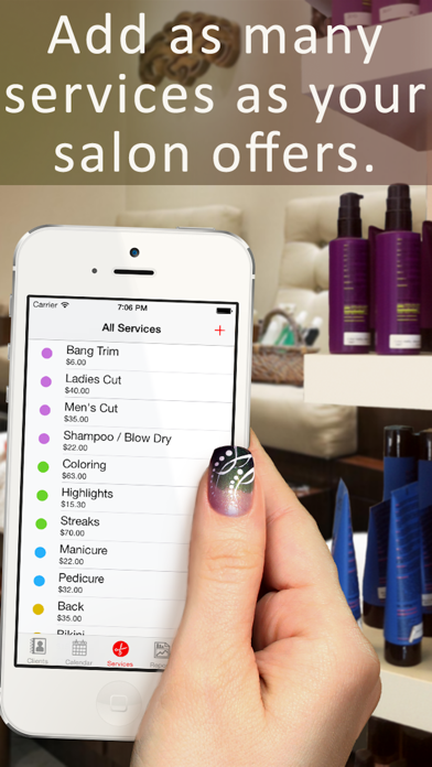 Salon Appointment Manager Screenshot