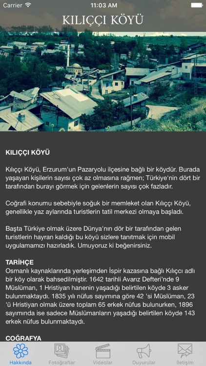 Kılıççı Köyü