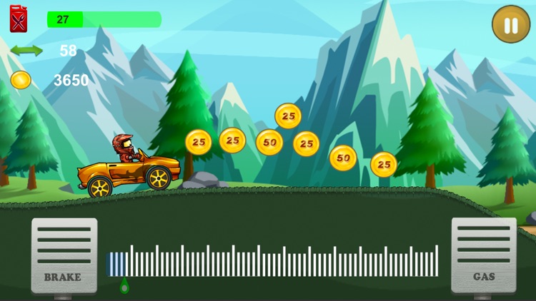 Uphill car racing pro