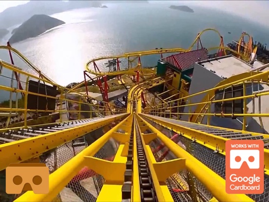 Screenshot #6 pour VR Apps Virtual Rollercoaster for Google Cardboard