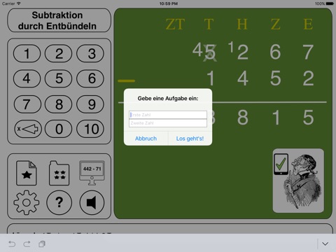 Lehrer Lämpel: Subtraction screenshot 4