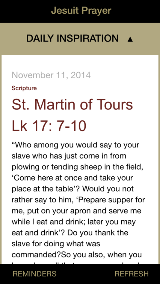 #2. JesuitPrayer (iOS) 由: Jesuits