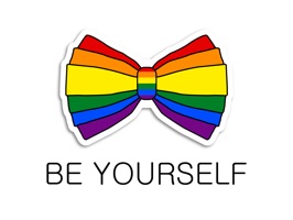 Be Yourself - LGBT Pride Emoji Stickers