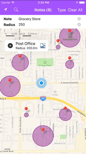 Easy Location Reminder Clear(圖3)-速報App