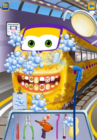 Train Dentist & Wash: Kids Game with Trolley screenshot 4