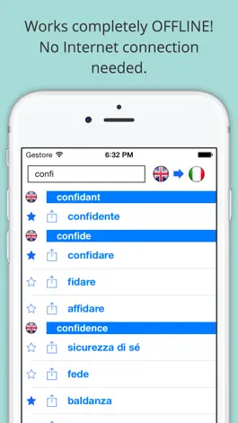 Game screenshot Offline English Italian Dictionary (Dizionario) mod apk