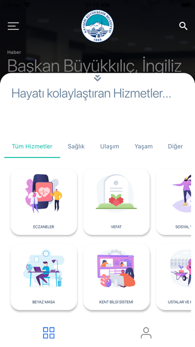 Akıllı Şehir Kayseri Screenshot