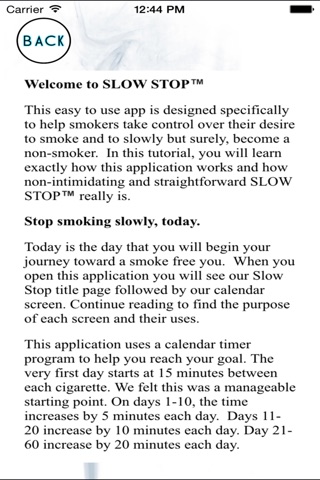 Slow Stop ™ -Quit Smoking now and stop for good screenshot 4