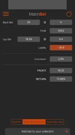 Game screenshot MatchBet - Match Betting Calc mod apk