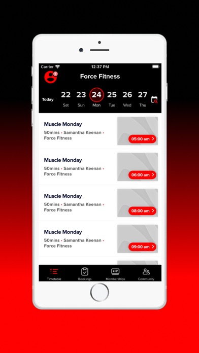 Force Fitness CT Screenshot