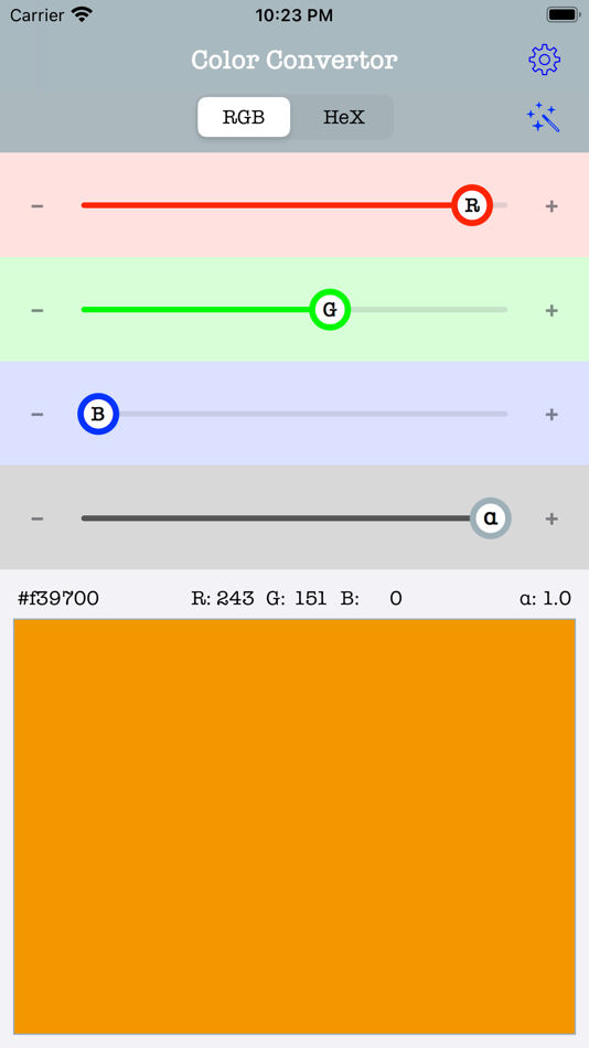 #2. Color Convertor (iOS) 由: Takuya Aso