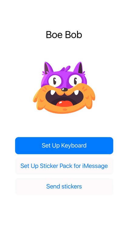 Boe Bob – Emoji & Stickers screenshot-4