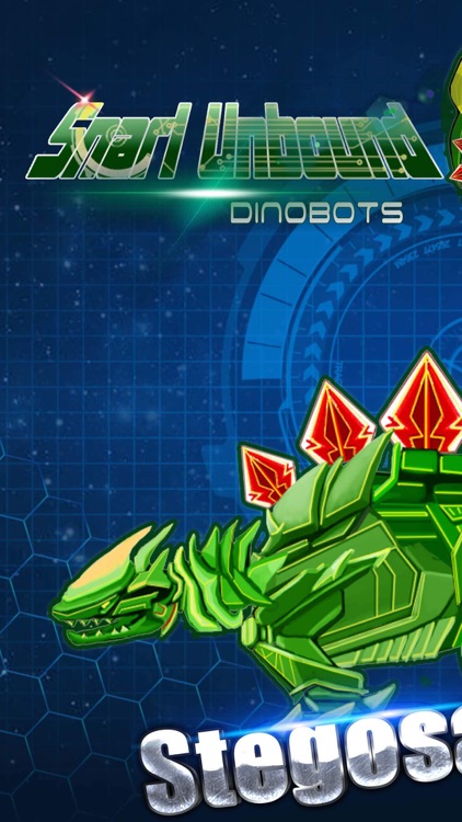 Snarl-Stegosaurus: Robot Dinosaur Fighting Game