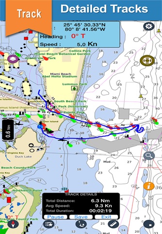 Mediterranean SE boating nautical offline charts - náhled