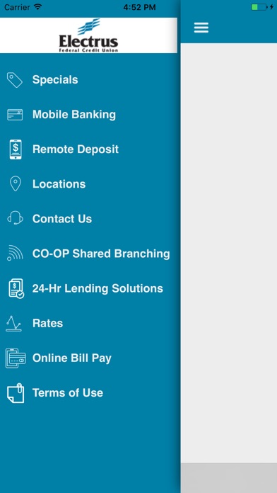 Electrus Federal Credit Union screenshot 2