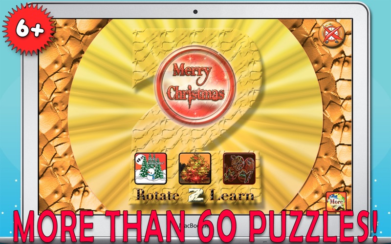 Screenshot #3 pour Rotate 2 Learn: Christmas Edition Puzzles!