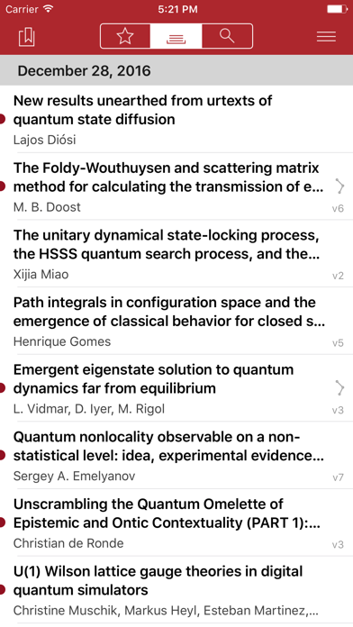 Arx - the arXiv reader Screenshot