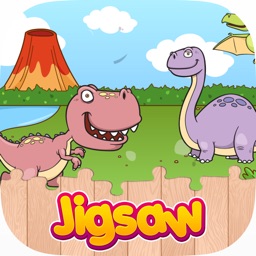 jeux de dinosaure réflexion: puzzle enfant