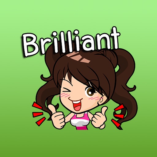 Paige The Lively Girl English Stickers