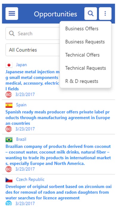 Screenshot 2 of EEN Opportunities App