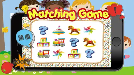Kids Toys Matching Game for Toddler:Learn&Remember
