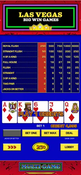 Game screenshot Video Poker Vegas ™ hack