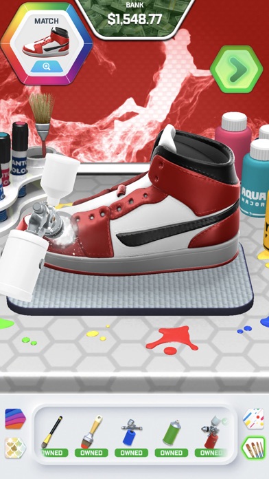 Screenshot #2 pour Sneaker Craft! - DIY Shoe Art