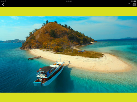 Komodo National Park iPad screenshot 5 - Travel app