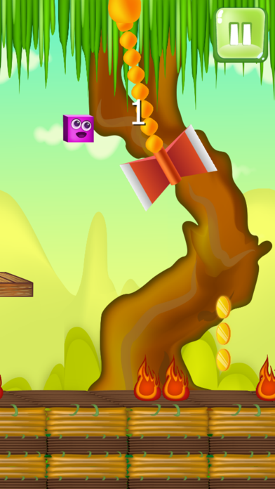 magic colorful cube jump in the world of adventure iPhone screenshot