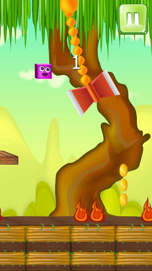 #4. magic colorful cube jump in the world of adventure (iOS) By: Alongkorn Wongvisate