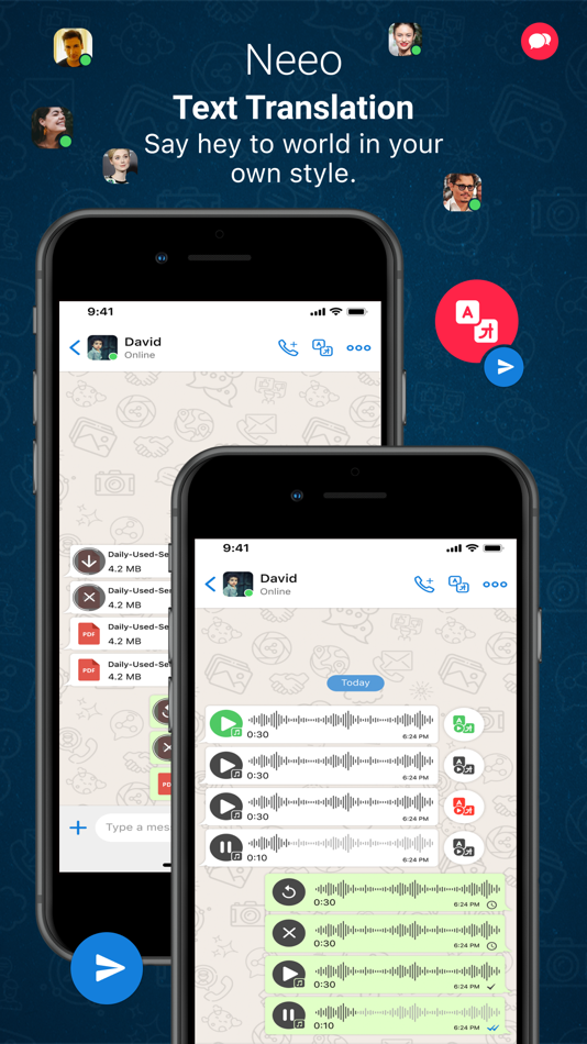 #7. Neeo Messenger with Translator (iOS) 由: POWERFULPAL, LTD