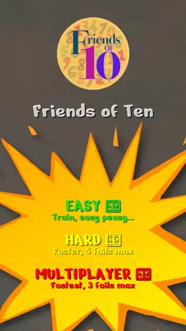 Game screenshot Friends Of Ten Math Drill Game apk