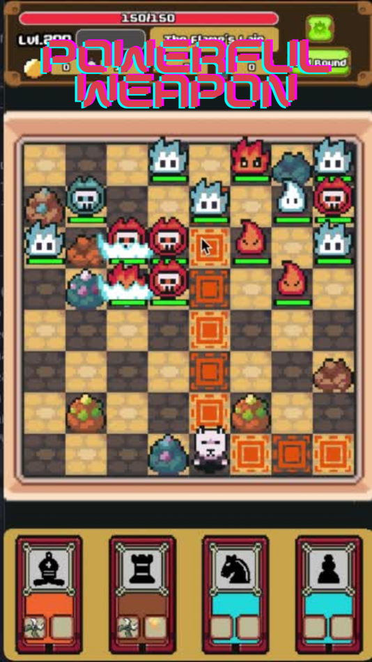 #2. Ninja Chess: a Dungeon Crawler (iOS) 由: Huy Bach