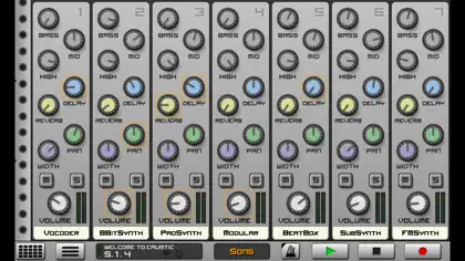 Screenshot 4 di 4 di Caustic