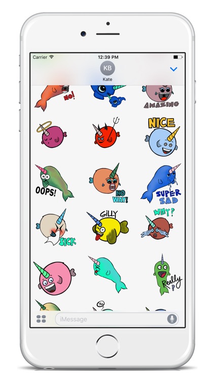 Narwhal Nation ANIMATED Emoji Stickers screenshot-3