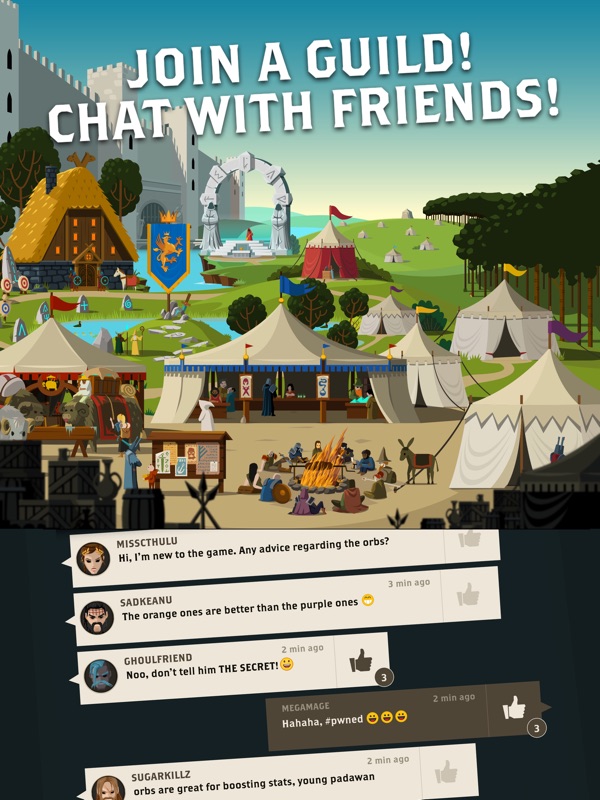 Questland: Turn Based RPG screenshot 9