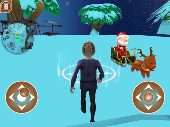 Screenshot #5 pour Joyeux Noël Santa 3D Jeu-Joyeux Noel