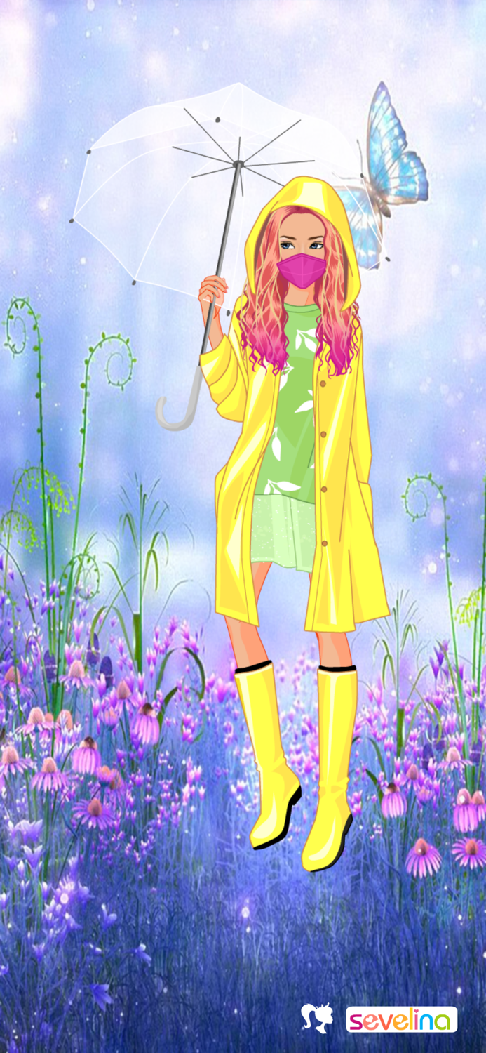 Sunny spring dress up
