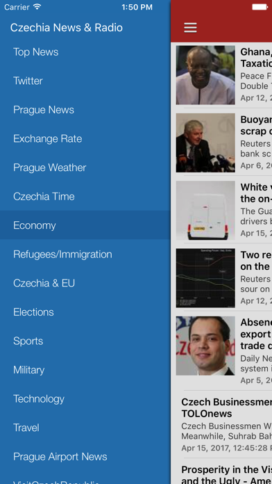 Screenshot #2 pour Czech News in English & Czech Music Radio