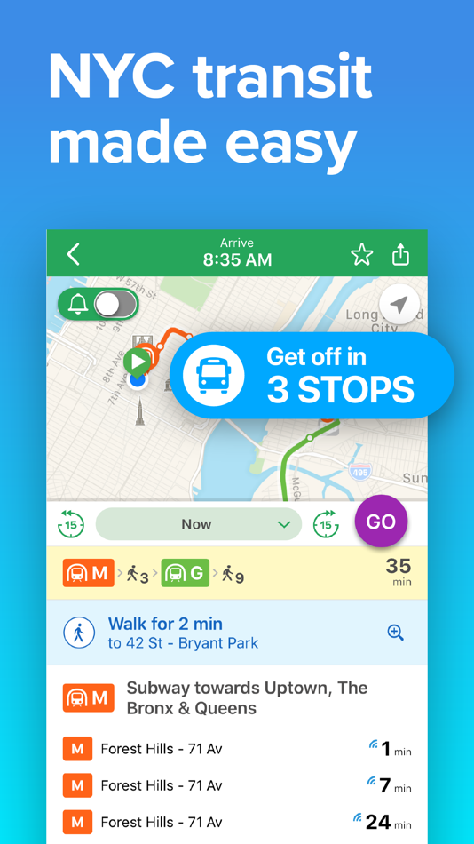 NYC Transit: MTA Bus & Subway - 2024.3 - (iOS)