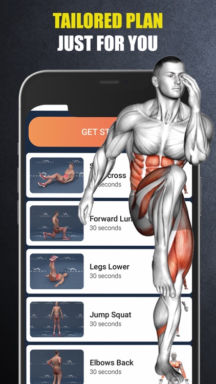 Home Workout - Fitness Planner screenshot-4