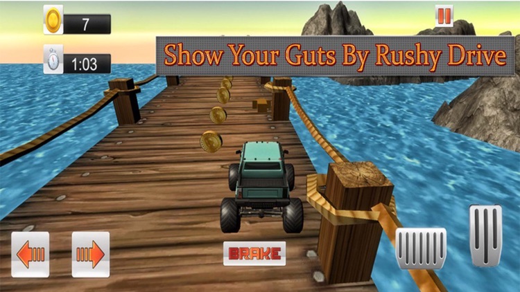 Monster Truck Freestyle Run - 4x4 Adventure