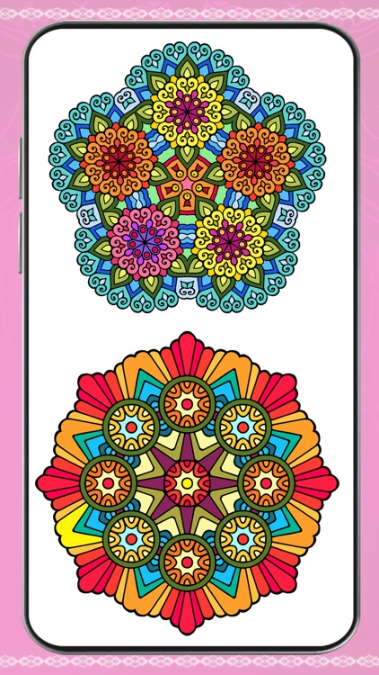 Mandala Color by Number Book screenshot-4
