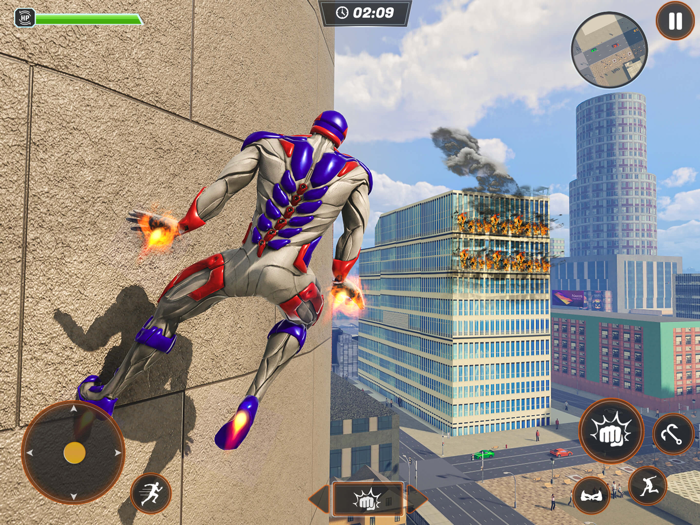 Iron Superhero war Real Heros