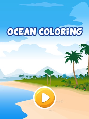 子供のゲームのための海の塗り絵でマーメイドのおすすめ画像1
