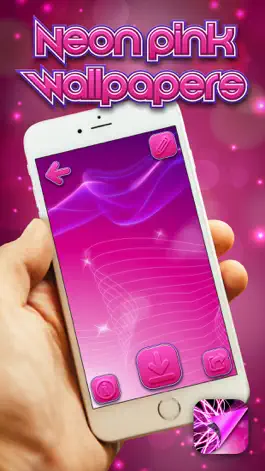 Game screenshot Неоновые Розовые Обои apk