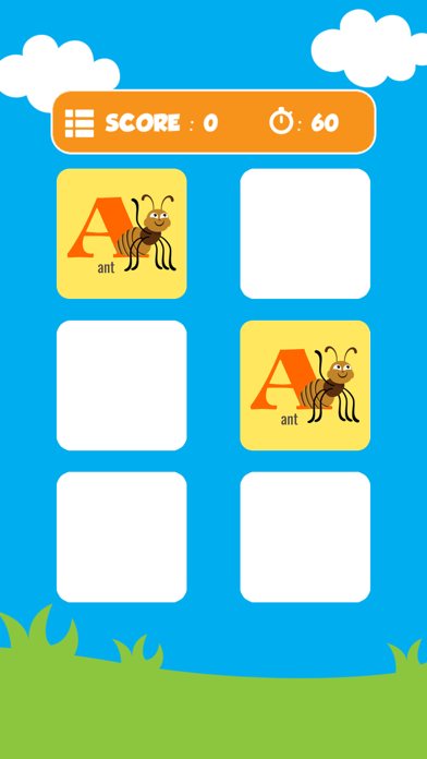 ABC Matching Puzzle Games for Kids iPhone screenshot