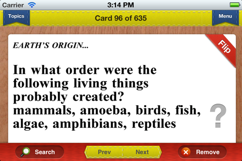 Praxis II Earth Science Flashcards Exambusters screenshot 3