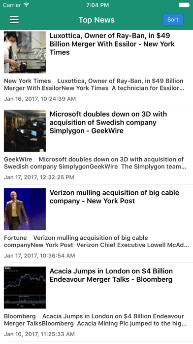 Screenshot #1 pour Mergers & Acquisitions News Free - M&A Updates