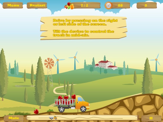 HappyTruck iPad app afbeelding 1